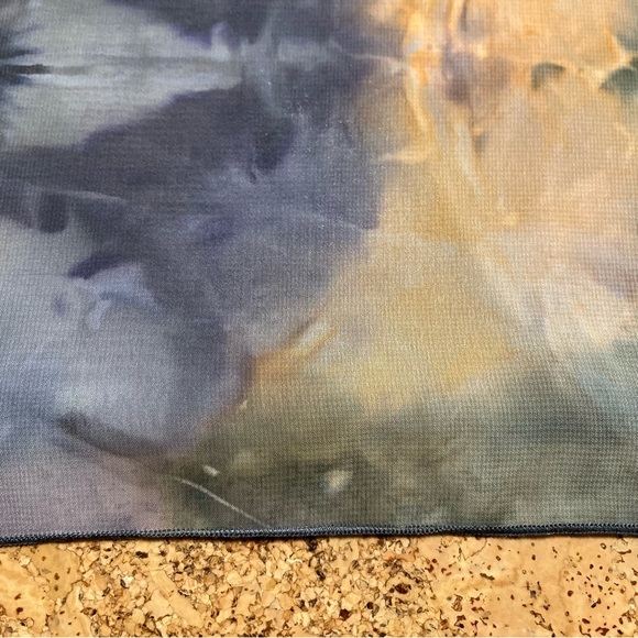 Carole Tomkins The Big Shirt Tie Dye Rayon Cowl Neck Paulie Shirt Sz 2(Sz 16-20) - Picture 14 of 16